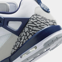 Spizike Low Grade School Lifestyle Shoes (White/Neutral Grey/Anthracite/Midnight Navy)