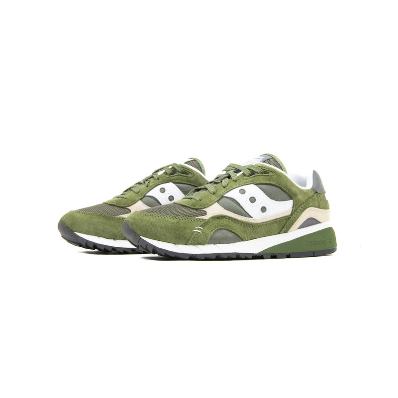 Saucony Shadow 6000 Green Beige Grey White S70674-2 Sneaker Shoe Trainer