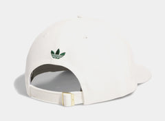 Collegiate Crest 5 Panel Baseball Mens Hat (Off White/Green)