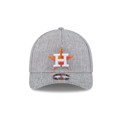 Houston Astros Cotton Weave Gray 9FORTY M-Crown A-Frame Snapback Hat
