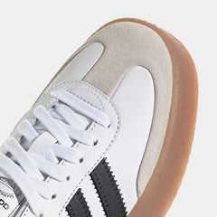 Sambae Womens Lifestyle Shoes (White/Core Black/Metallic)