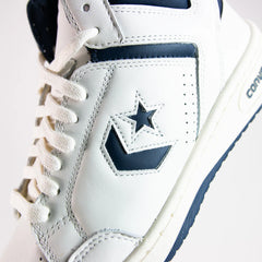Converse Weapon Mid Vintage White Navy Blue Egret A09879C Sneaker Shoe Trainer