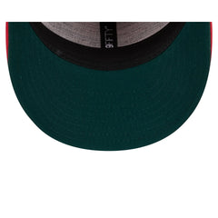 Los Angeles Angels Canvas Felt Retro Crown 9FIFTY Strapback Hat