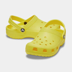 Classic Clog Infant Toddler Sandals (Yellow)