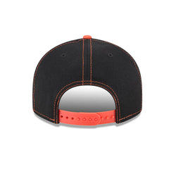 New Era 9Fifty Retro Crown San Francisco Giants 50Th Anniversary Patch Snapback Hat - Black, Orange