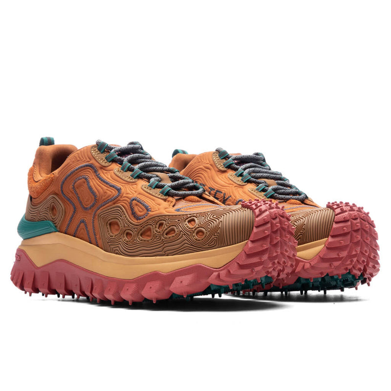 Moncler Genius X Salehe Bembury Trailgrip Grain Sneakers - Orange