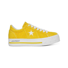 WMNS Converse MadeMe One Star Platform Ox Vibrant Yellow 561393C Shoe Sneaker