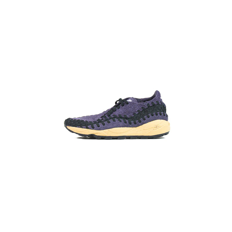 Wmns Nike Air Footscape Woven Dark Raisin White Black Sesame Beige Purple Brown FZ2615-500 Sneaker Shoe Trainer