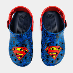 Superman Classic Clog Mens Sandals (Blue/Red)