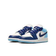 Air Jordan 1 Low GS (Sail/Blue Void/Blue Chill)