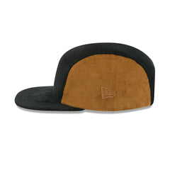 New Era Cap Black Tiramisu Cord Camper Strapback Hat