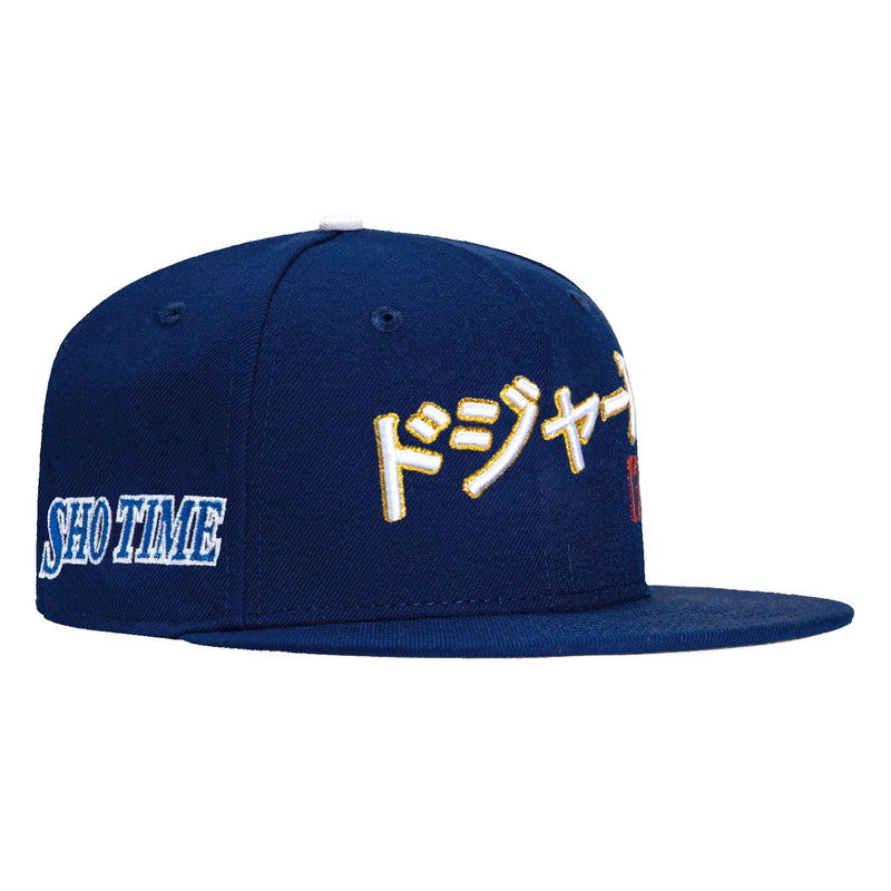 New Era 59Fifty Los Angeles Dodgers Shotime Patch Kanji Script Hat - Royal