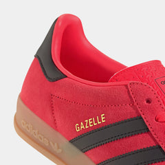 Gazelle Indoor Mens Lifestyle Shoes (Lucid Red/Core Black/Gold Metallic)
