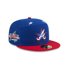 Atlanta Braves 2025 All-Star Game Workout Split Panel 59FIFTY Fitted Hat