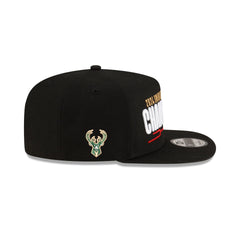 Milwaukee Bucks 2024 Emirates NBA Cup Champions 9FIFTY A-Frame Snapback Hat