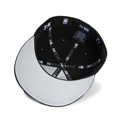 New Era 59Fifty Sacramento Kings 40Th Anniversary Patch Hat - Black
