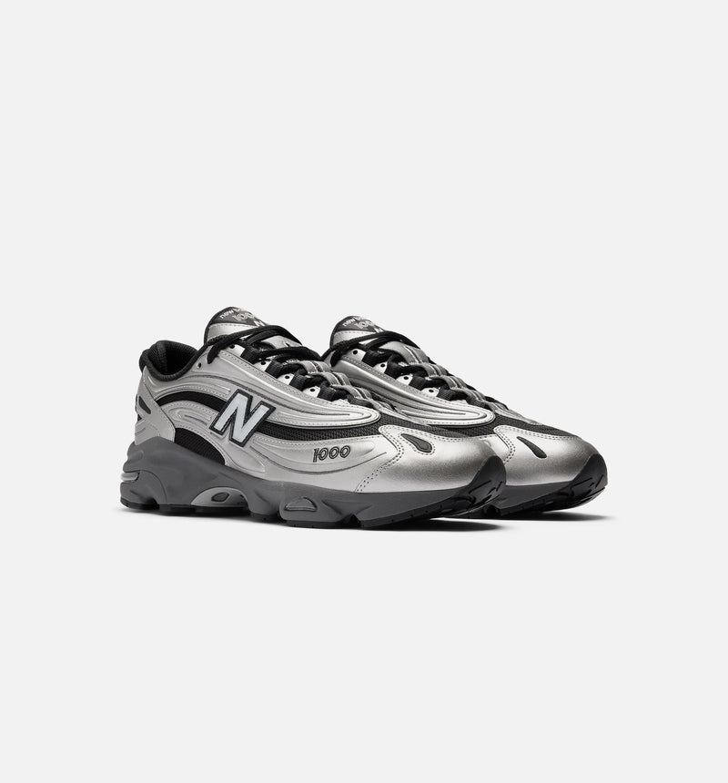 1000 Mens Lifestyle Shoe - Silver Metallic/Black