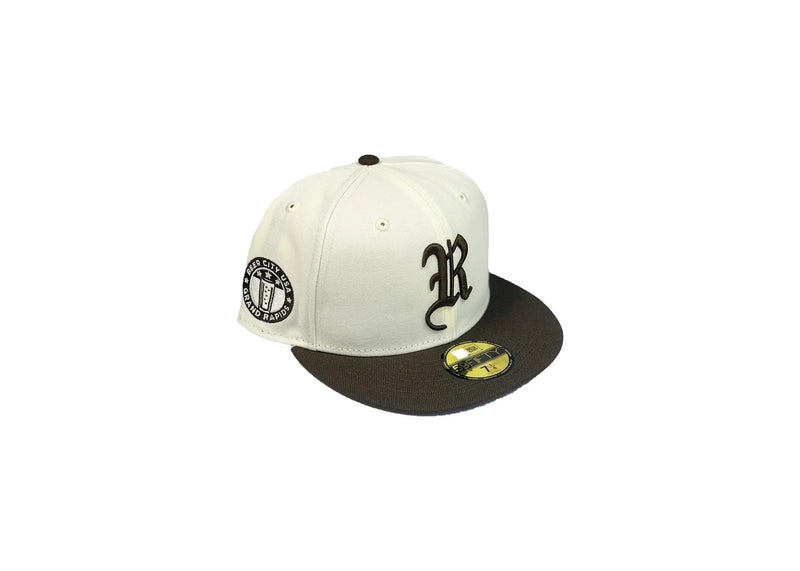 New Era Reynolds Beer City USA 59Fifty Fitted - Cream/Chocolate