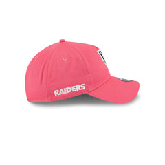 Las Vegas Raiders Coral 9TWENTY A-Frame Adjustable Hat