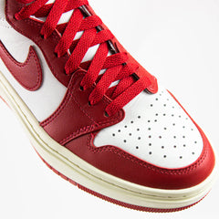 WMNS Nike Air Jordan 1 Elevate High Summit White Varsity Red Sneaker Shoe Trainer