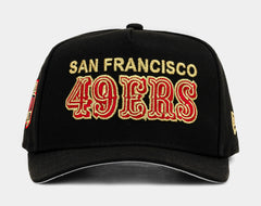 San Francisco 49Ers XXIV Superbowl 950AF Snapback Mens Hat (Black/Red)