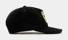 Las Vegas Raiders Golfer Snapback Mens Hat (Black/White)