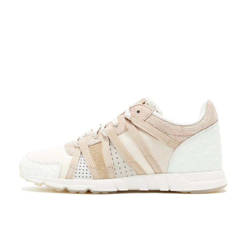 WOMEN'S adidas EQT RACING 93 'LUXE ODDITY' - WHITE/BROWN/WHITE