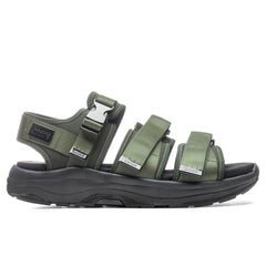 Suicoke X Tom Wood Vega Sandal - Olive Green