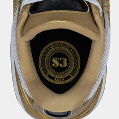 KT 10 $3 Coin Mens Basketball Shoes (Gold/White)