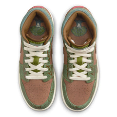 Air Jordan 1 Mid Sneaker School (Big Kid)