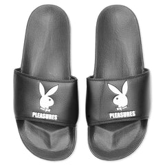 PLEASURES X Playboy Slides - Black