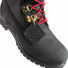 Timberland Premium Winter Superboot Black Gold Red Snow Rain Boots