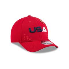 2025 Ryder Cup Team USA Red 9FORTY M-Crown Snapback Hat