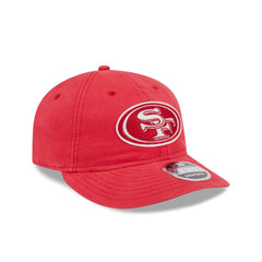 San Francisco 49Ers Canvas Felt Retro Crown 9FIFTY Strapback Hat