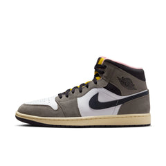 Air Jordan 1 Mid SE (White/Cool Grey/Cavestone)