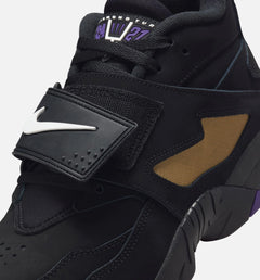 Air Diamond Turf Mens Lifestyle Shoe - Black/White/Club Purple/Metallic Gold