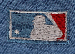 NEW YORK YANKEES (SKY BLUE) "2009 WORLDSERIES" NEW ERA 59FIFTY FITTED (RED under VISOR)