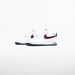 WMNS Nike Air Force 1 '07 Rec White Obsidian University Red Blue Sneaker Shoe Trainer