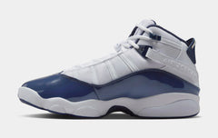 6 Rings Mens Basketball Shoes (White/Neutral Grey/Midnight Navy)