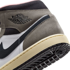 Air Jordan 1 Mid SE (White/Cool Grey/Cavestone)