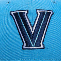 New Era 59Fifty Villanova Wildcats 1985 Final Four Patch Hat - Light Blue, Navy