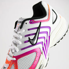 Nike Air Peg 2K5 White Chrome Total Orange Yellow Purple Black FV6383-100 Sneaker Shoe Trainer