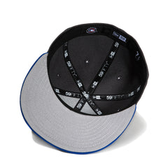 New Era 59Fifty Los Angeles Dodgers 2024 World Series Champions Patch Script Hat - Graphite, Royal