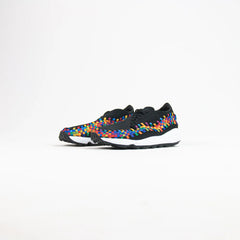 WMNS Nike Air Footscape Woven Black White Blue Red Yellow FB1959-002 Sneaker Shoe Trainer