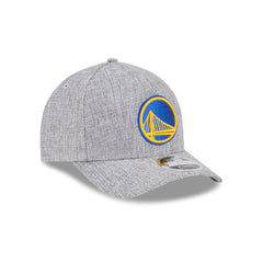 Golden State Warriors Cotton Weave Gray 9FORTY M-Crown A-Frame Snapback Hat