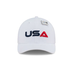 2025 Ryder Cup Team USA White 9FORTY M-Crown Snapback Hat