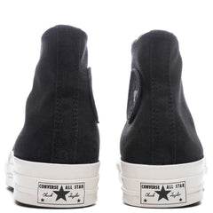 Chuck 70 Hi - Black/Dark Matter