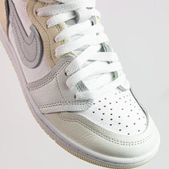 Wmns Nike Air Jordan 1 MM High White Pure Platinum Sail Beige  Sneaker Shoe Trainer
