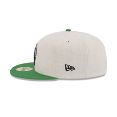 Boston Celtics Linen 59FIFTY Fitted Hat