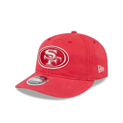 San Francisco 49Ers Canvas Felt Retro Crown 9FIFTY Strapback Hat